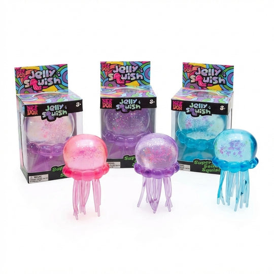 Glitter Jellyfish Trio