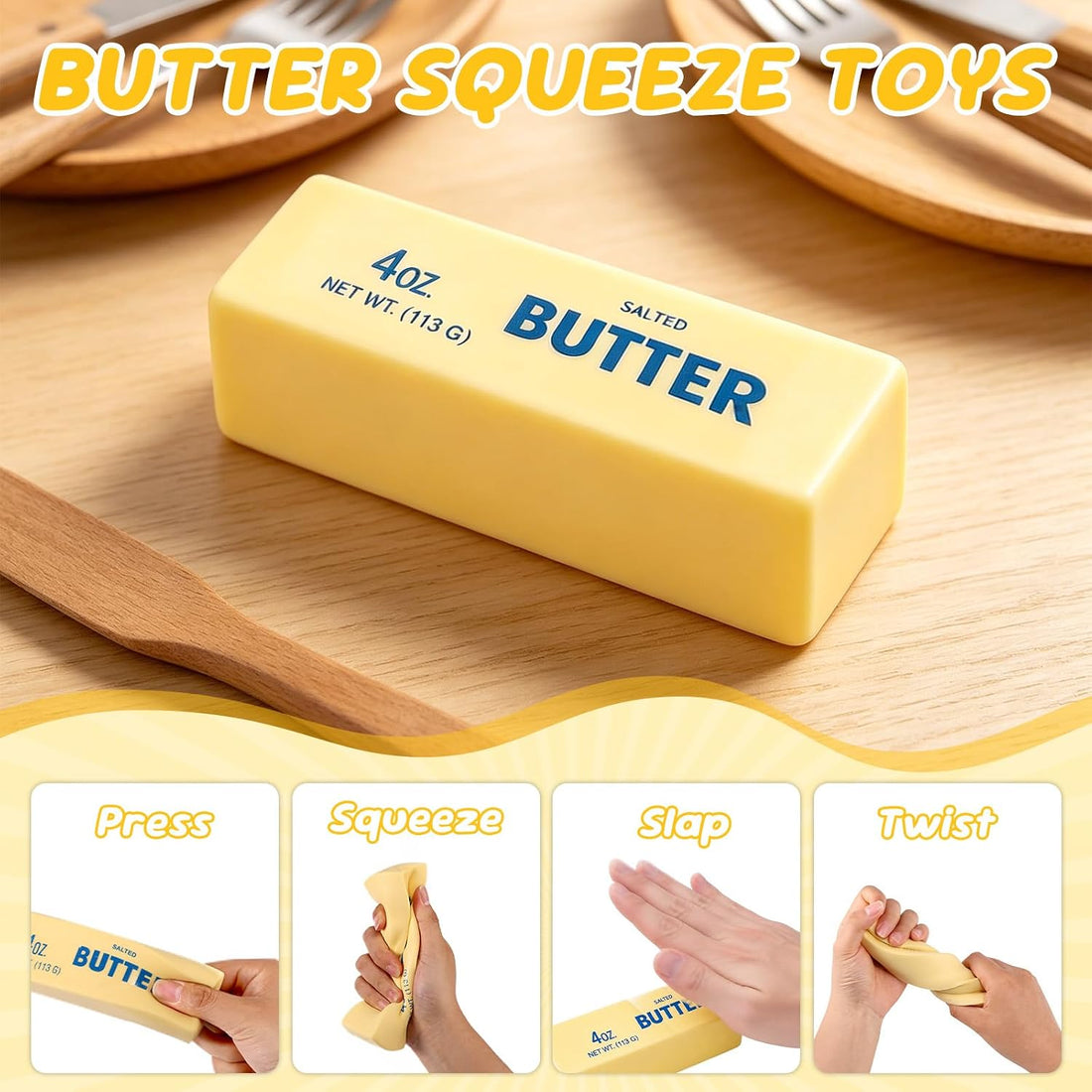Squeeze Butter Stick Squishy Toy