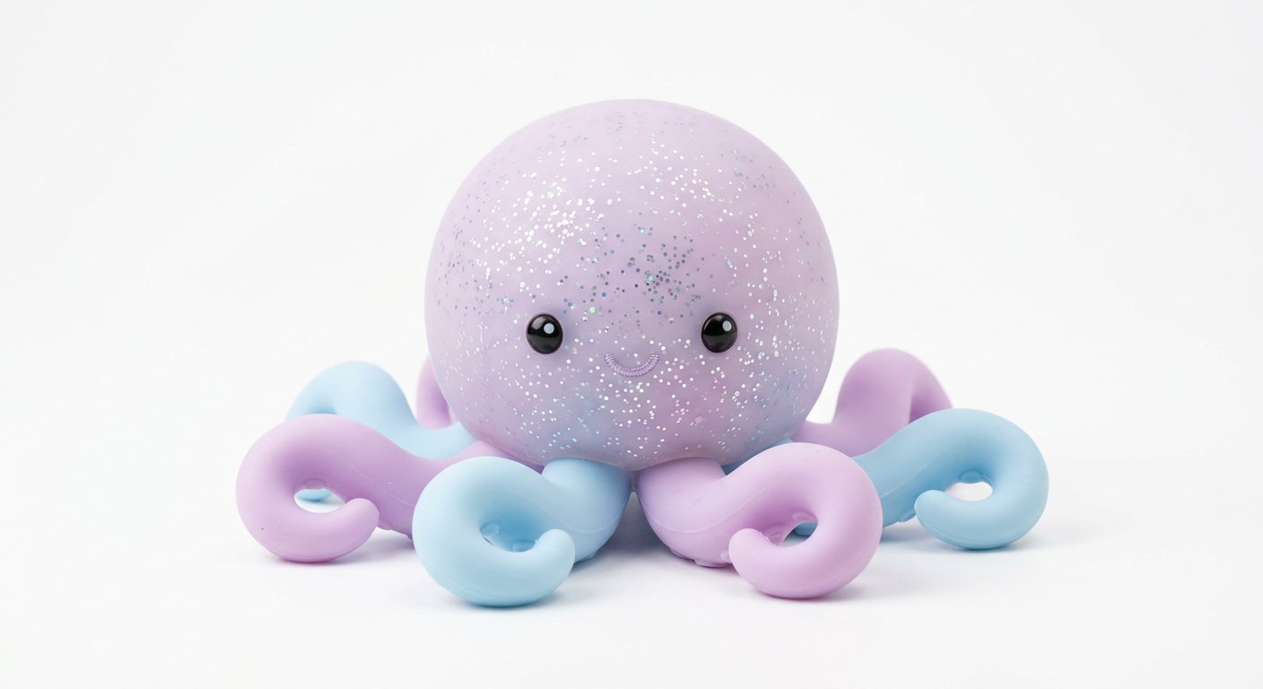 Glitter Cloud Octopus